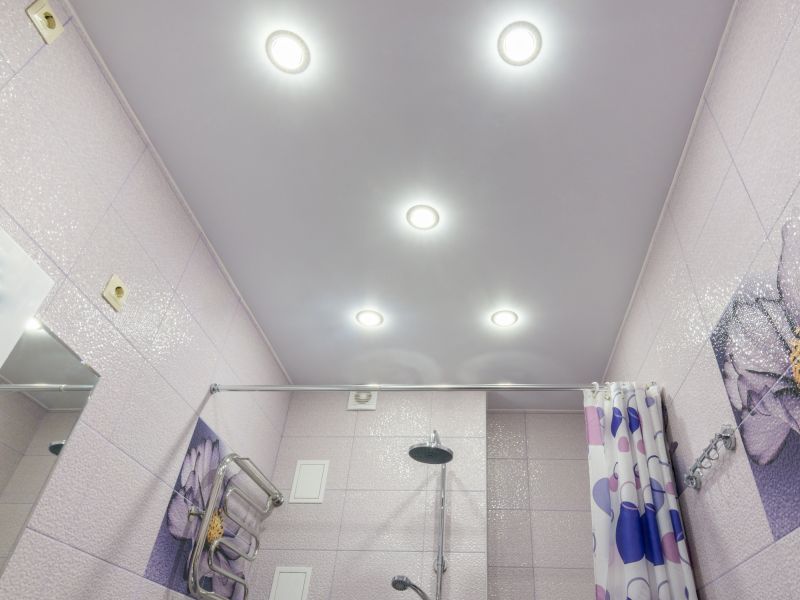 Recessed Lighting in Bathroom